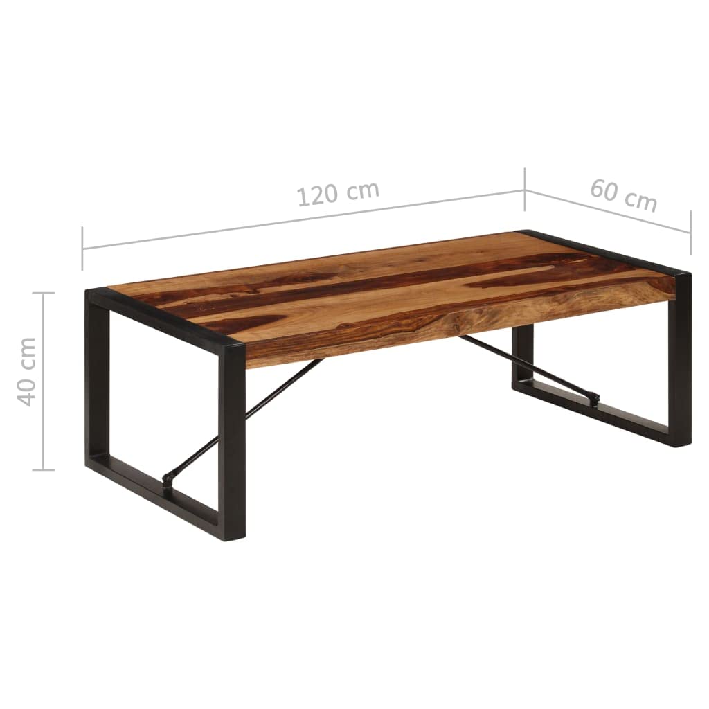 Solid Sheesham Wood Coffee Table V31788