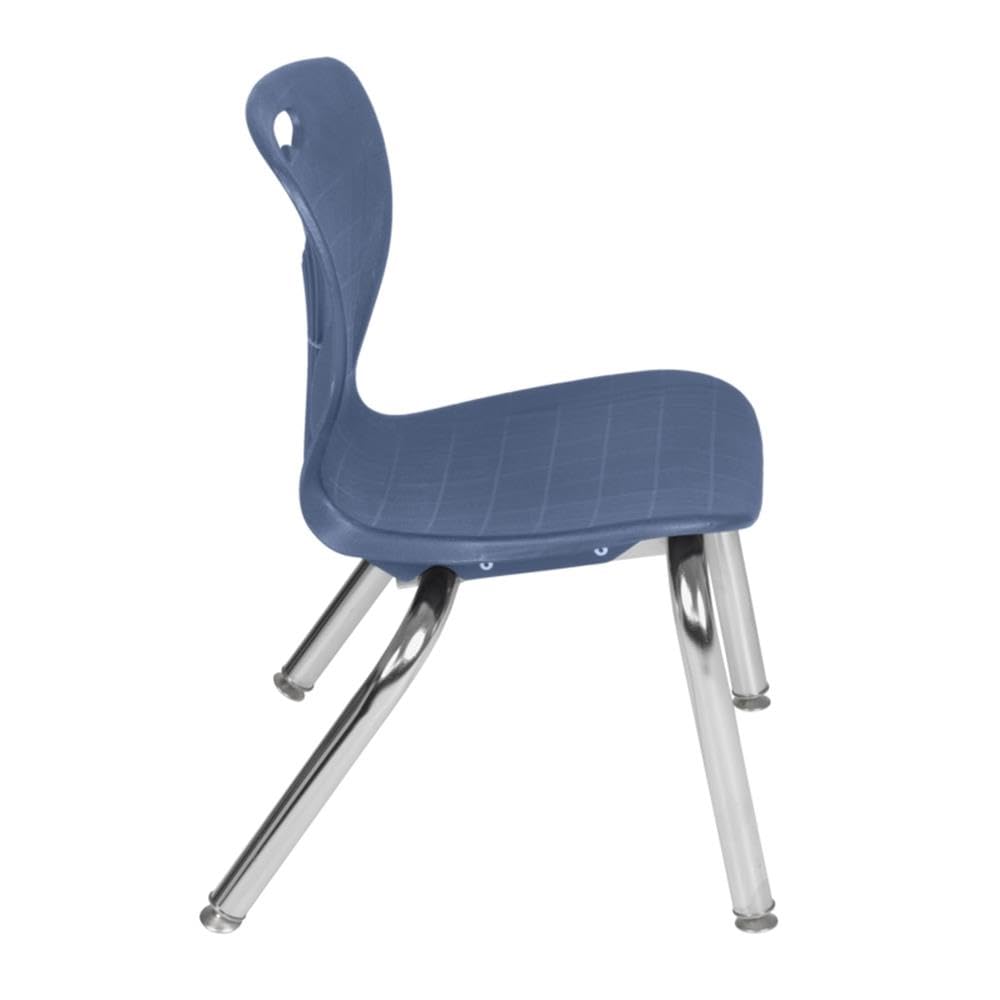 30" Square Mobile Table with 4 Stack Chairs S28113