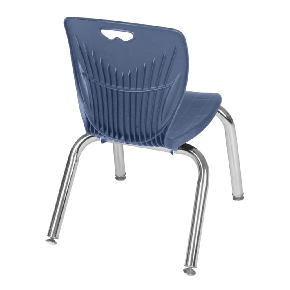 30" Square Mobile Table with 4 Stack Chairs S28113
