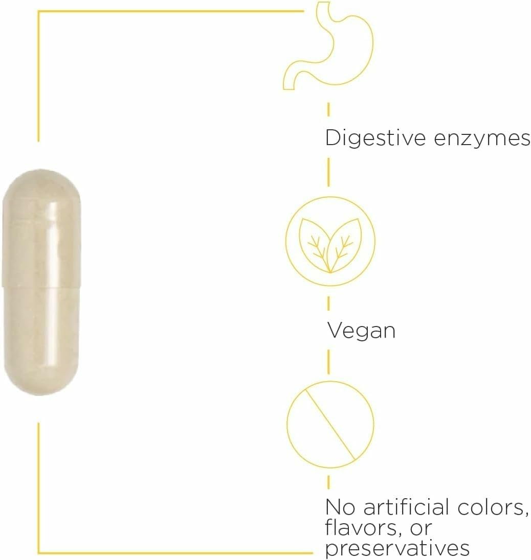 Digestive Enzyme Supplement, 90 Count V75180
