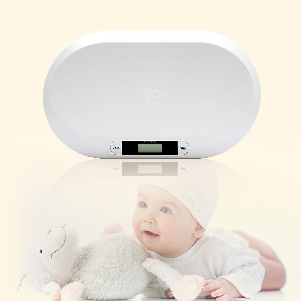 Electronic Digital Baby Scale 44LBS White Y708