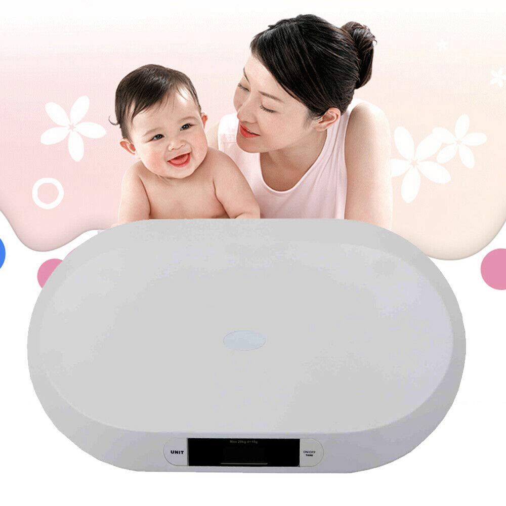 Electronic Digital Baby Scale 44LBS White Y708