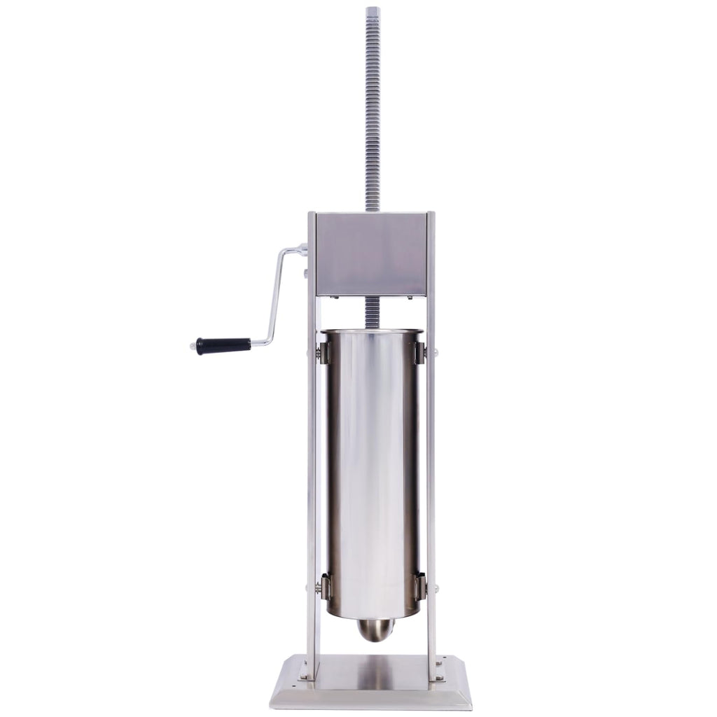Stainless Steel Vertical Sausage Stuffer 15Lb 4 Nozzles N589
