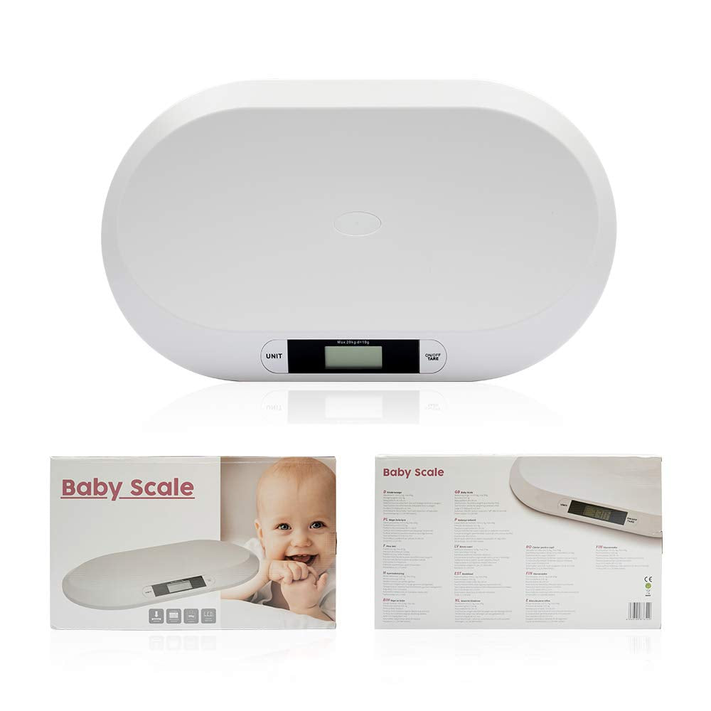 Electronic Digital Baby Scale 44LBS White Y708