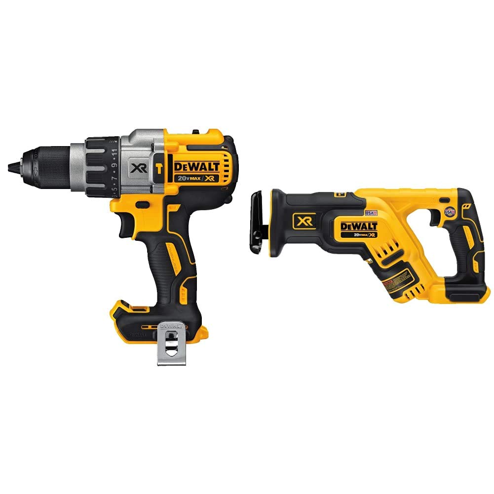 20V MAX XR Hammer Drill and Reciprocating Saw Power Tool Set I94935