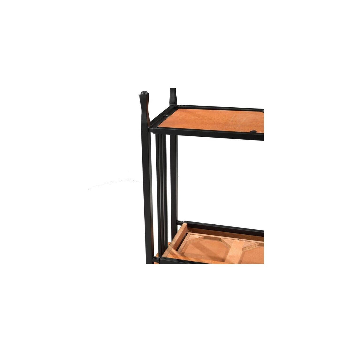 Rustic Two Drawer Sofa Table with Shelf V798
