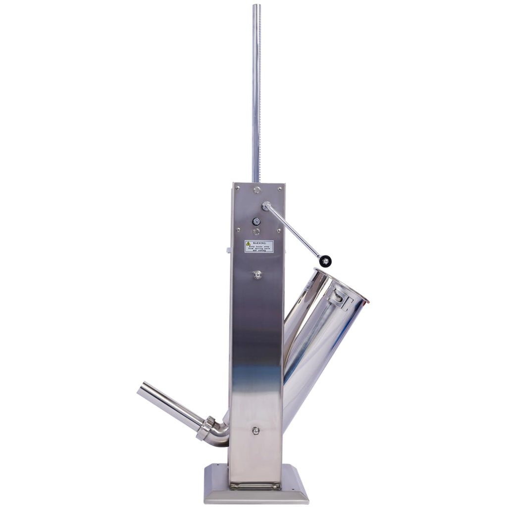 Stainless Steel Vertical Sausage Stuffer 15Lb 4 Nozzles N589