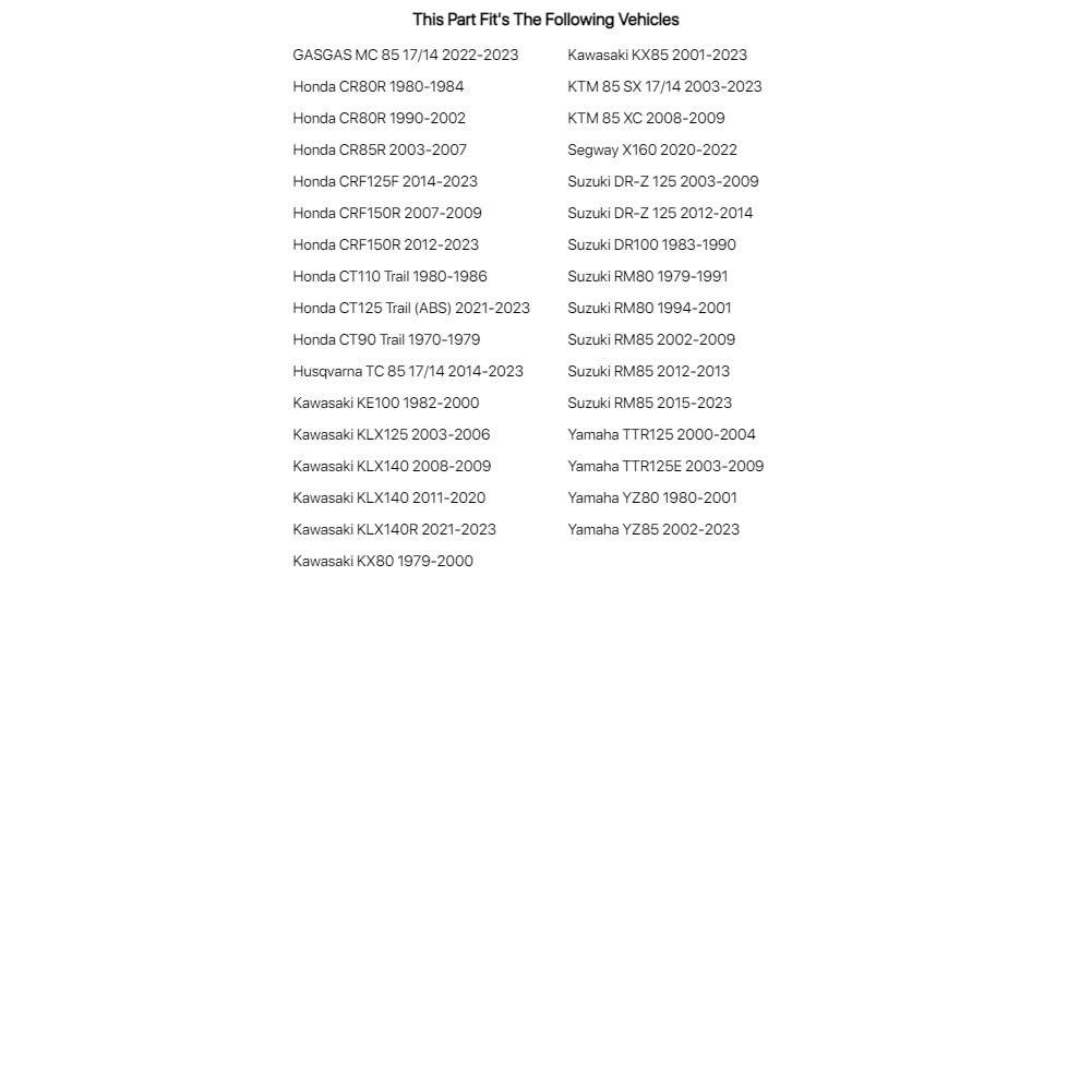 3 mm Motorcycle Inner Tube 70/100x17 Reinforced Butyl Rubber S226757
