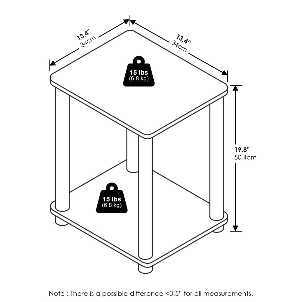 2-Tier Side Table Set of 2 V172