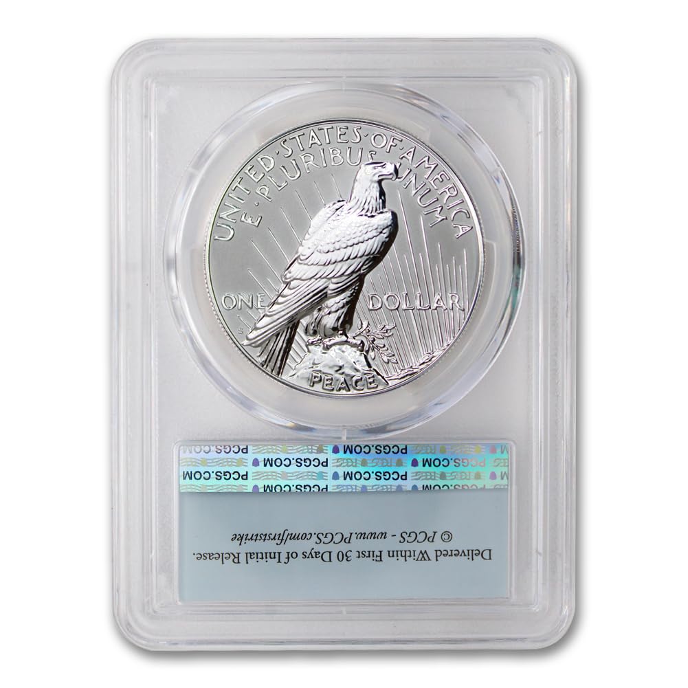 Set of 2 American Proof Silver Morgan & Peace $1 Z157586