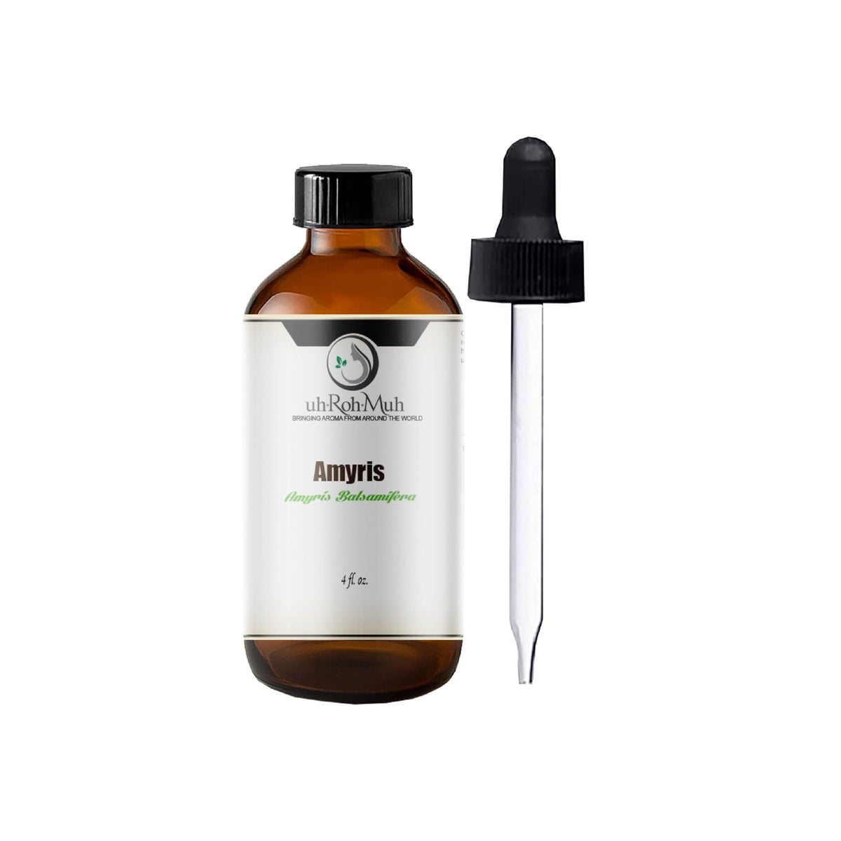 100% Natural Steam-Distilled Amyris Balsamifera Essential Oil 4 fl oz F7375