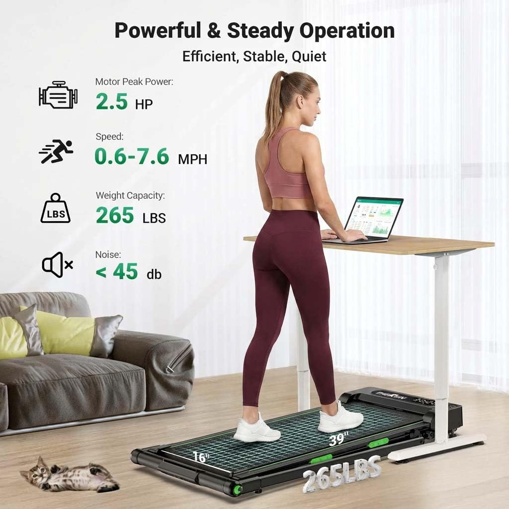 Portable Treadmill with Handle Bar L5154