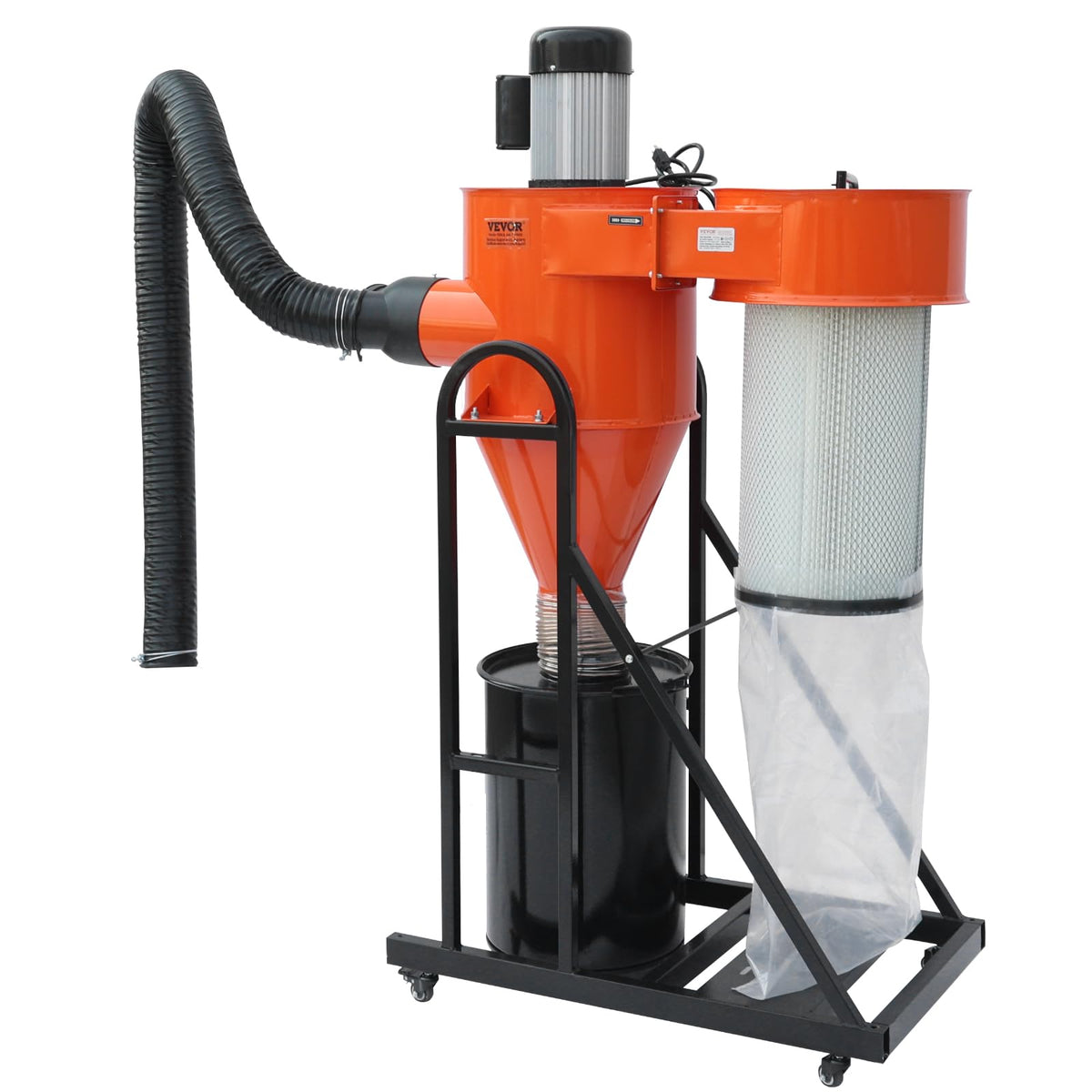 2 HP Portable Dust Collector with 39 Gallon Collection Bag Q911690