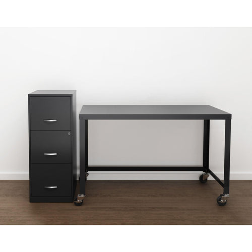 3 Drawer Locking Letter-Size Steel Filing Cabinet N84226