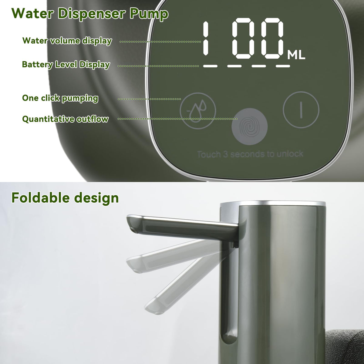 5 Gallon BPA Free Water Jug D369