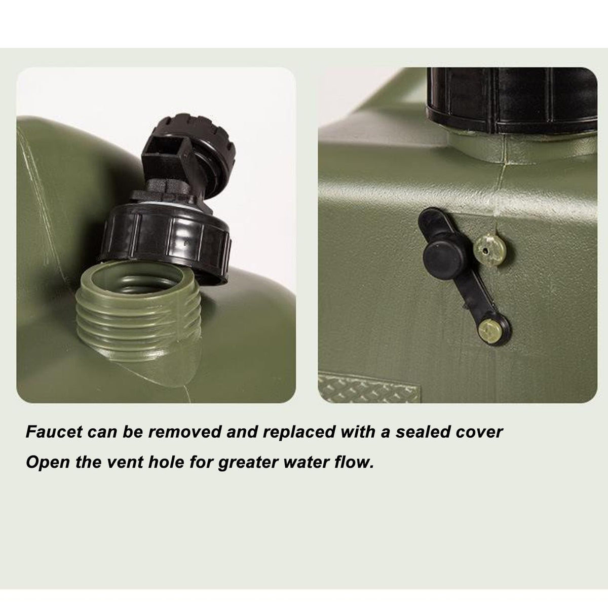 10L Portable Water Jug with Faucet Q3457