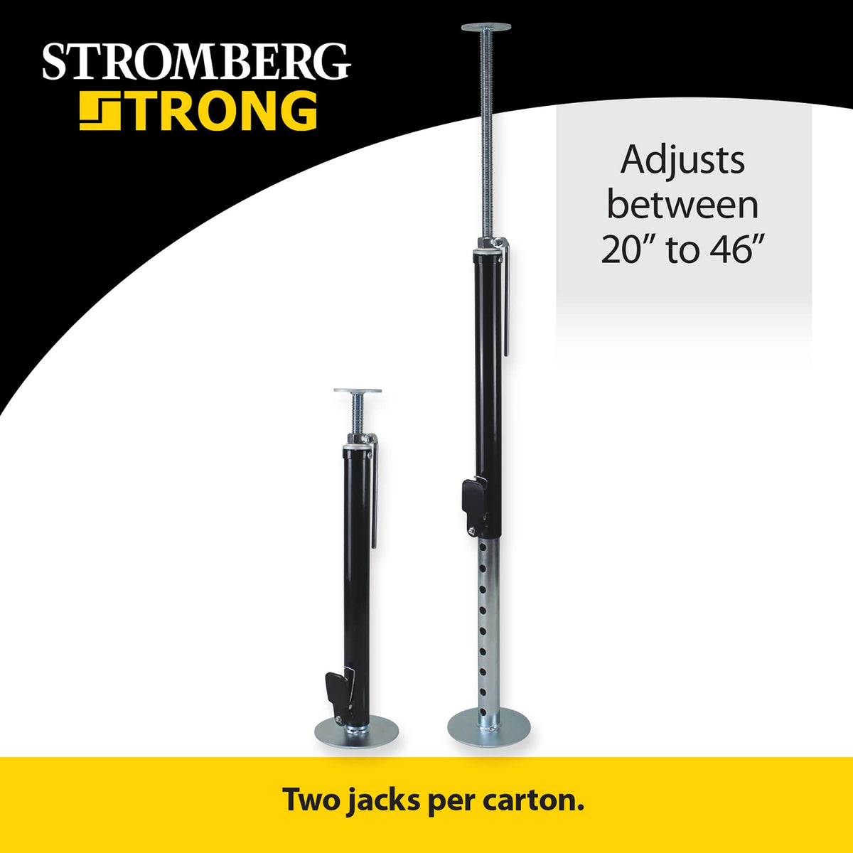 5000 lb Adjustable Stabilizer Jacks Pair P834773
