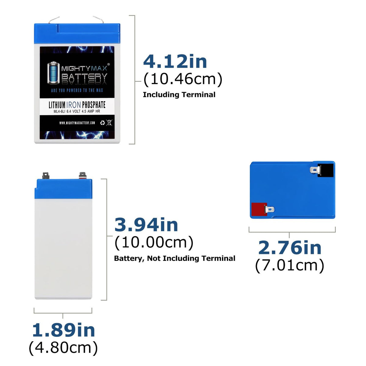 6V 4.5AH Lithium Replacement Battery R43923