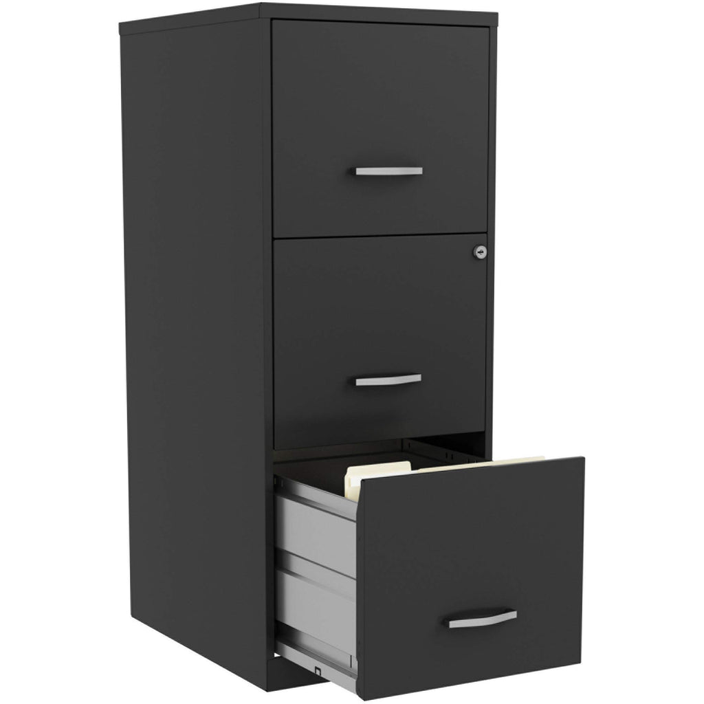 3 Drawer Locking Letter-Size Steel Filing Cabinet N84226