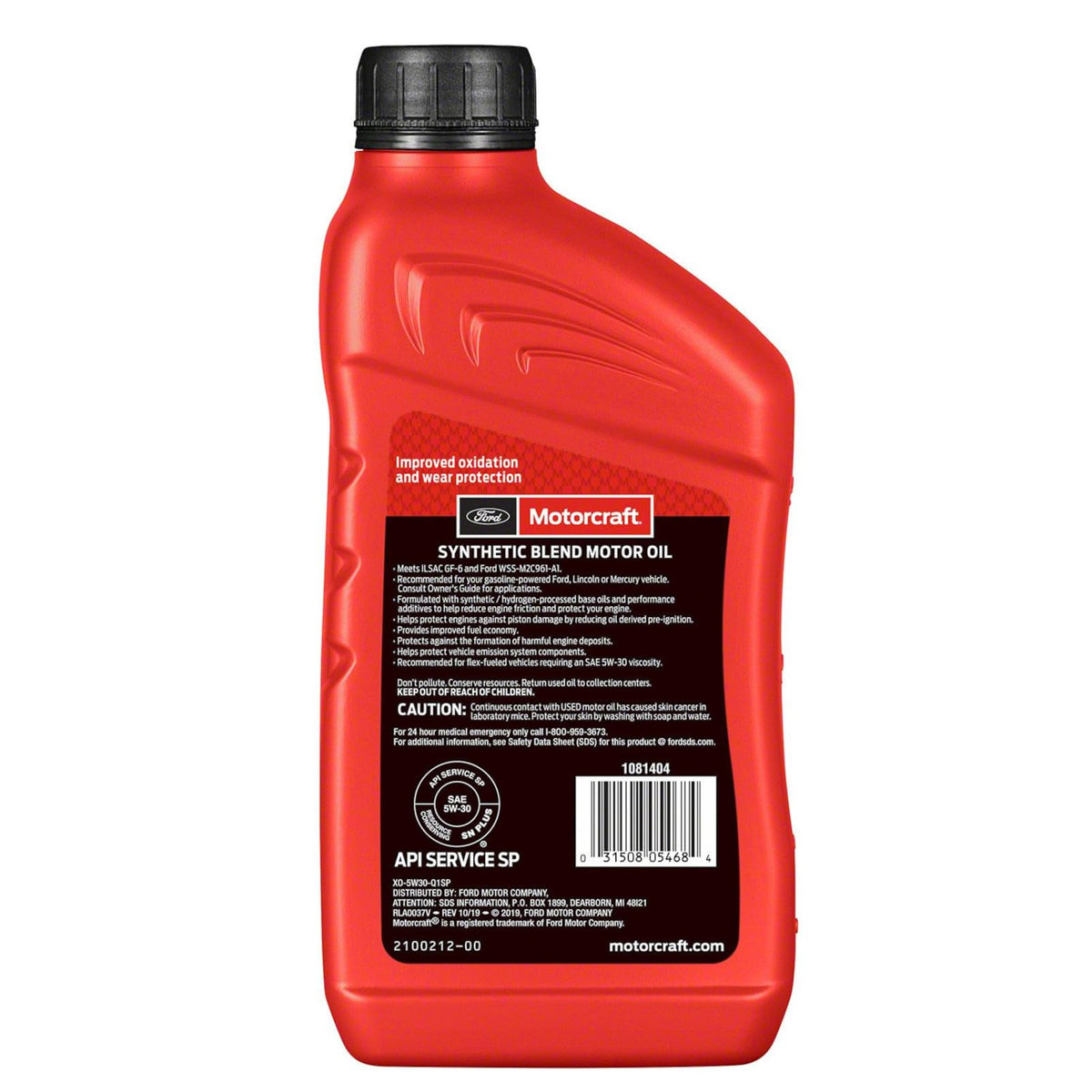 5W-30 Synthetic Blend Motor Oil 1 Quart M1407