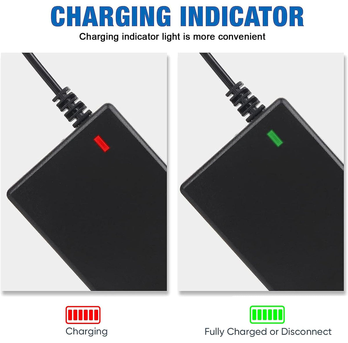 42V 2A Charger for 36V Lithium Battery 5.5mm x 2.5mm K607