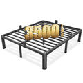 Queen Size 14 Inch Metal Platform Bed Frame S357478