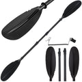 Telescoping Kayak Paddle Black 94inch I4129
