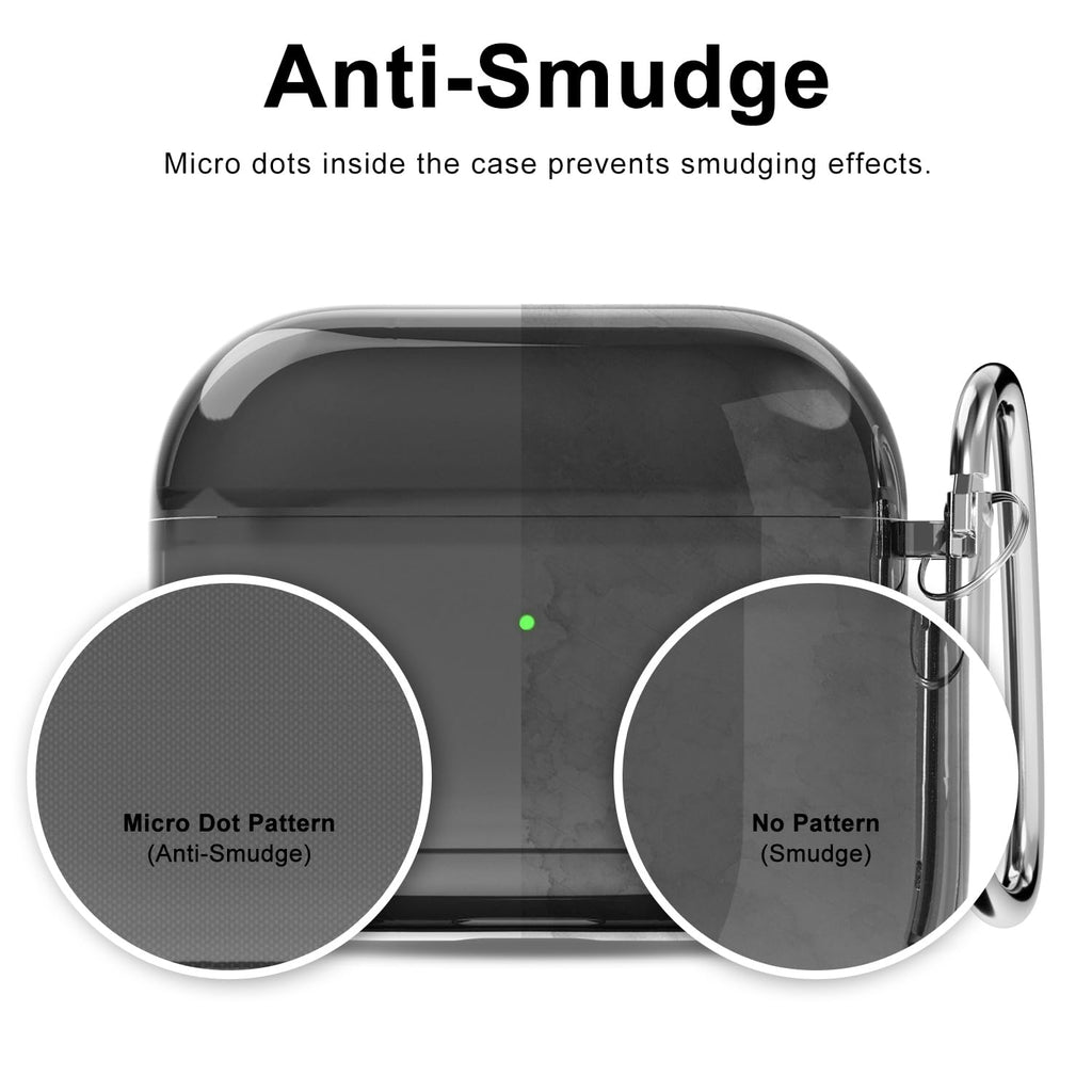 Clear Hard Plastic Airpods 3 Case with Keychain X32054
