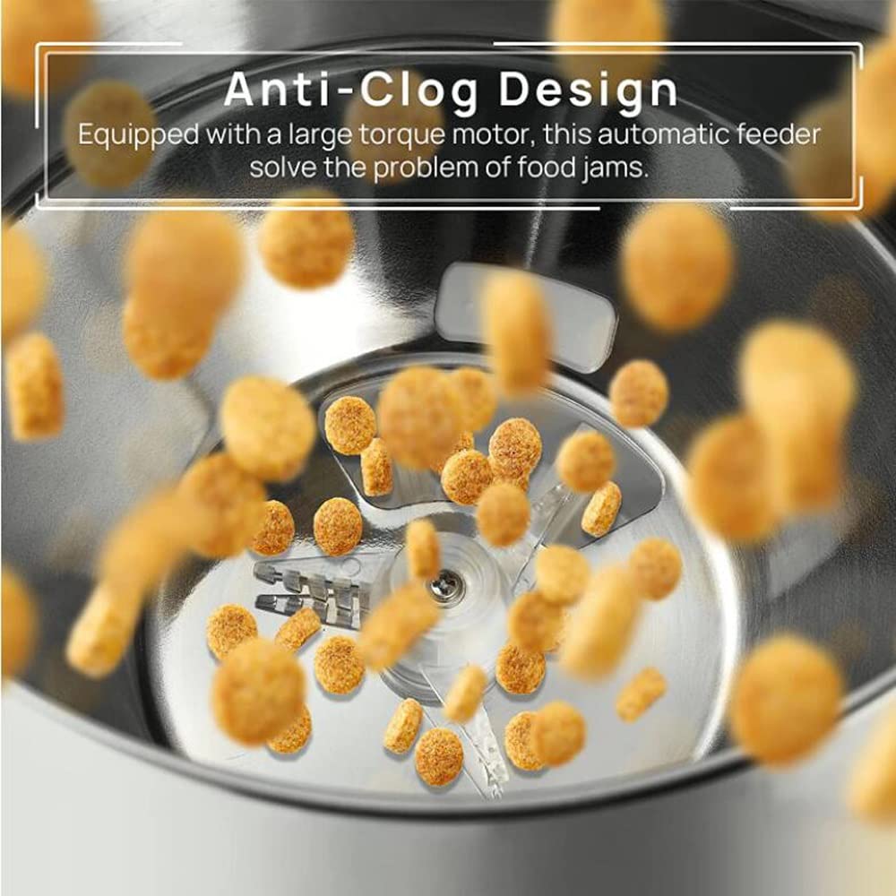 Automatic 4.5 Liters Dry Food Dispenser 2L Water V967875