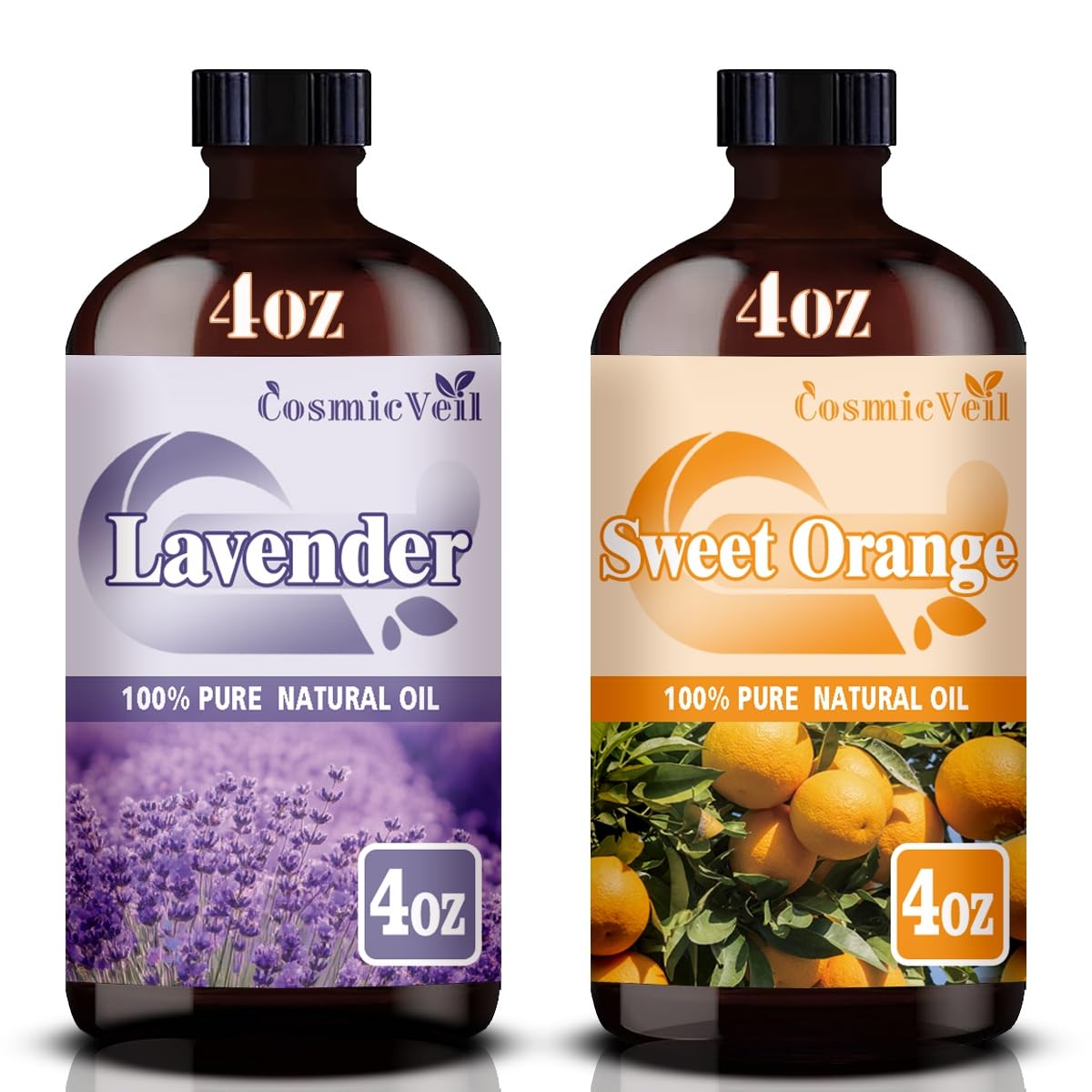 Lavender and Sweet Orange Essential Oil 4 Fl Oz K52307