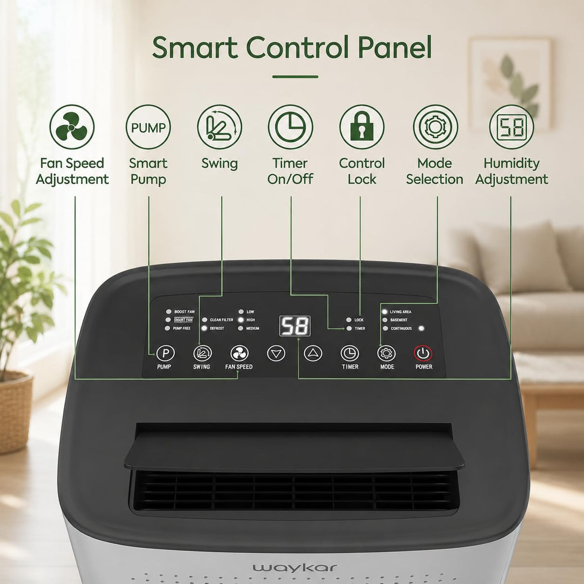 150 Pints Dehumidifier with Pump T255