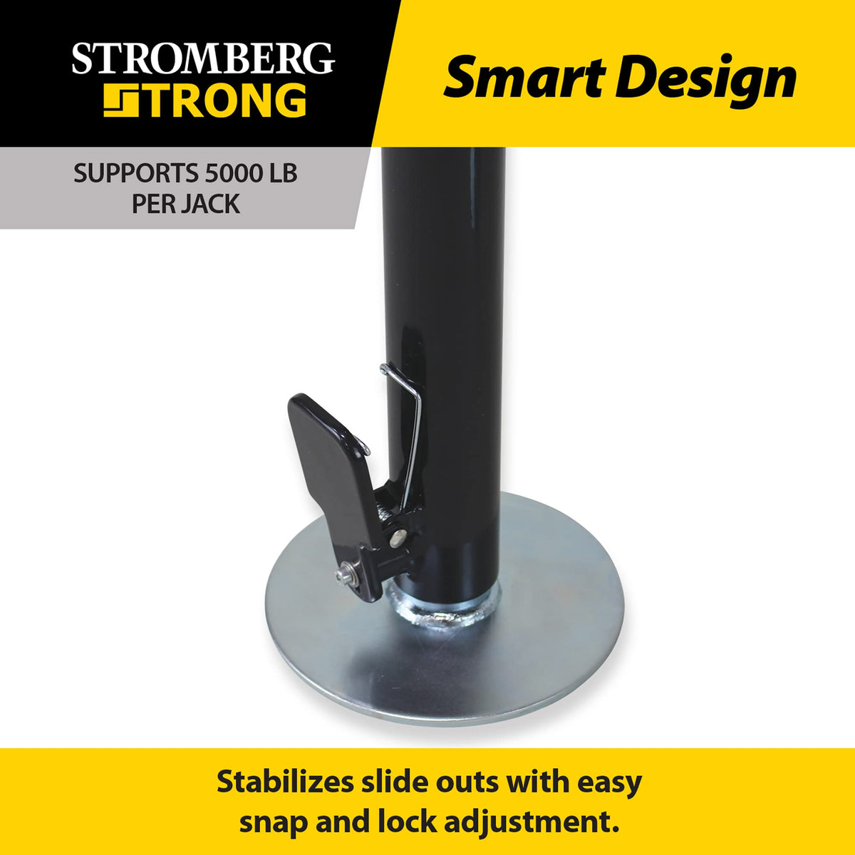 5000 lb Adjustable Stabilizer Jacks Pair P834773