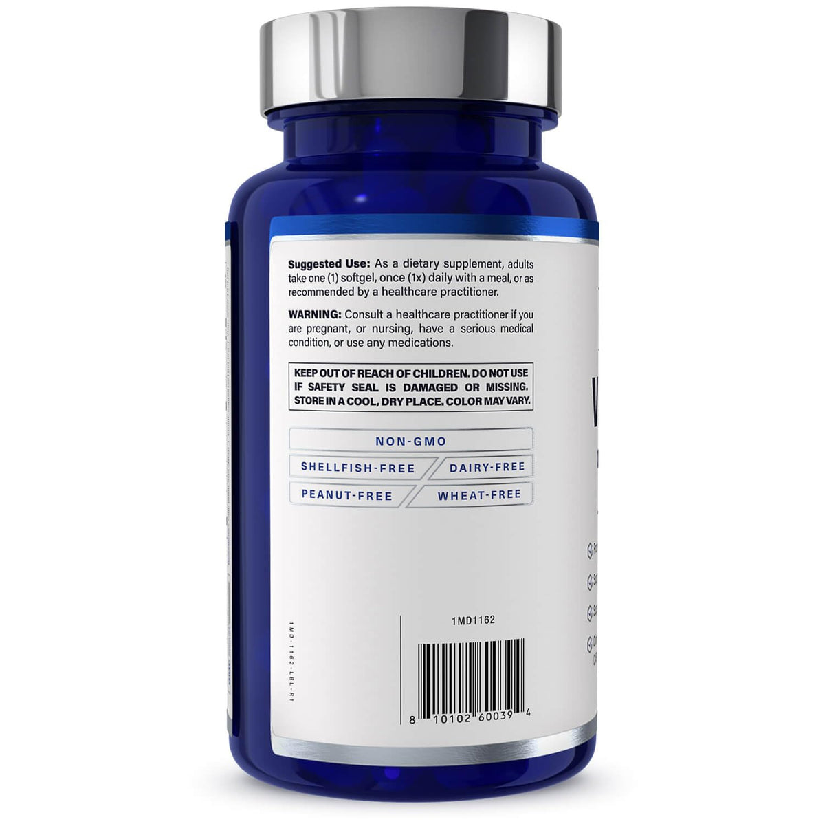 Eye Vitamin Supplement with Lutein & Zeaxanthin 30 Softgels F134387