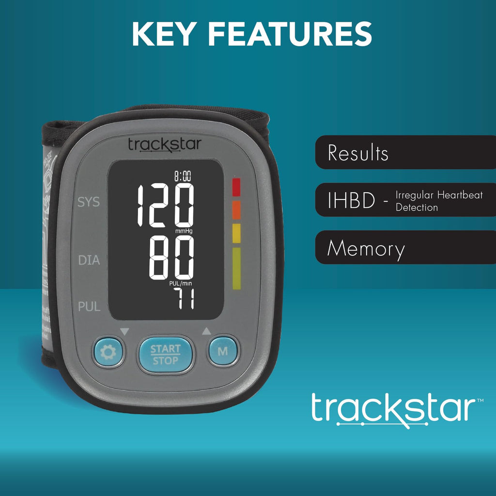 Smart Adult Wrist Blood Pressure Monitor E49248
