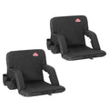 Foldable Stadium Seats 2-Pack with Shoulder Straps A509416