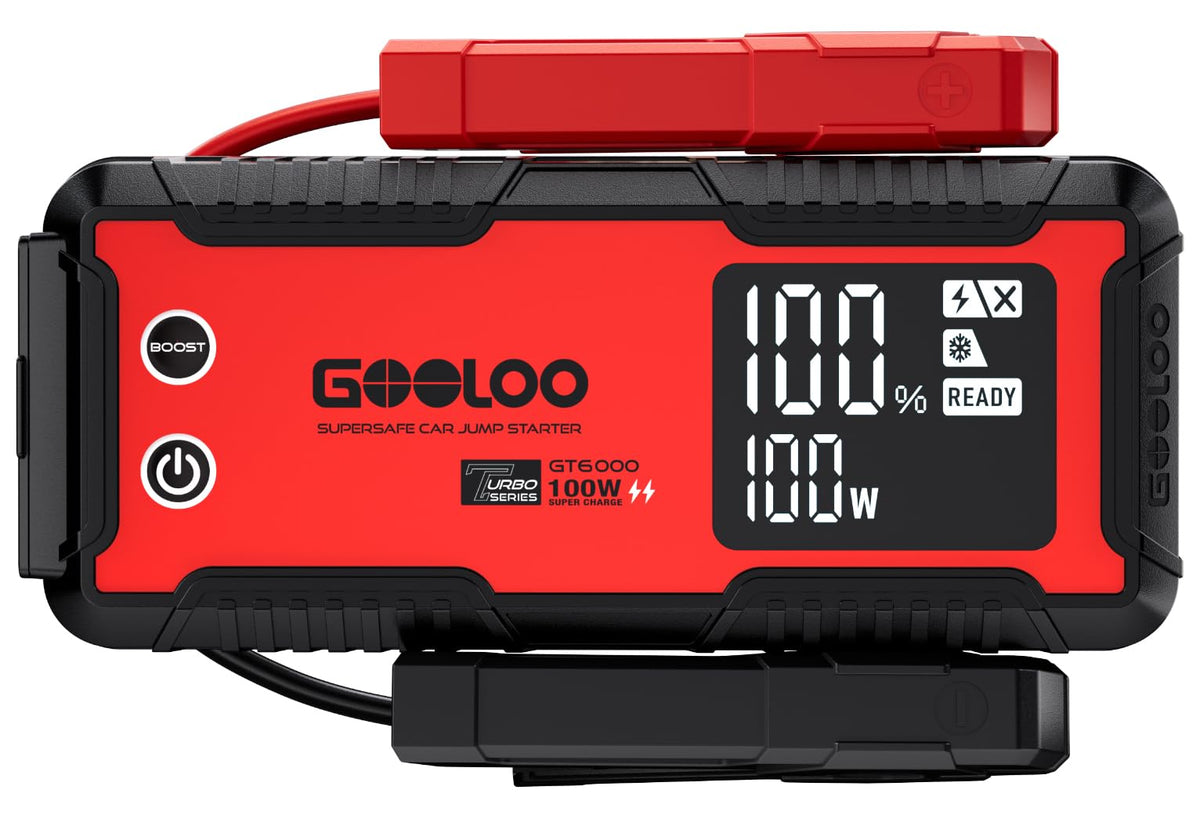 6000A 12V Jump Starter with 100W Fast Charge S785