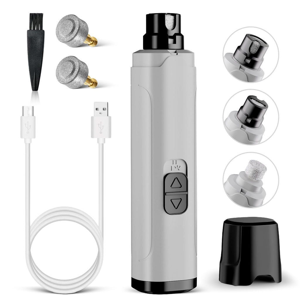 Electric Pet Nail Grinder with LED Lights Q3370