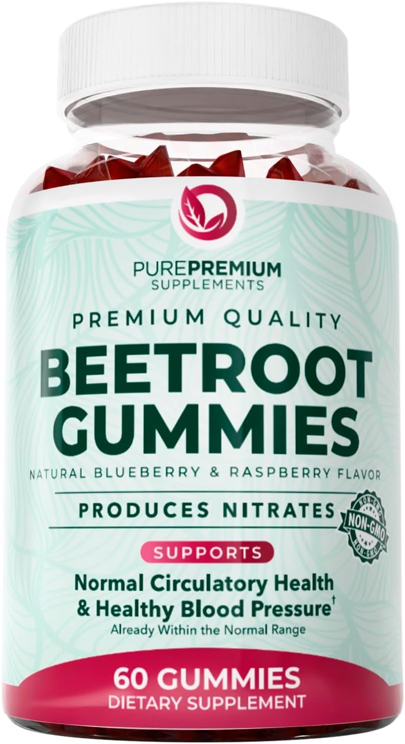 Beet Root Gummies 50:1 Extract Sugar Free Chews Vegan Z910263