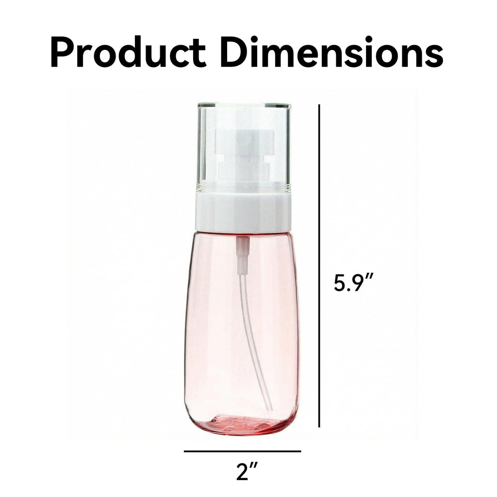 Pink 80ml Refillable Fine Mist Spray Bottle V762