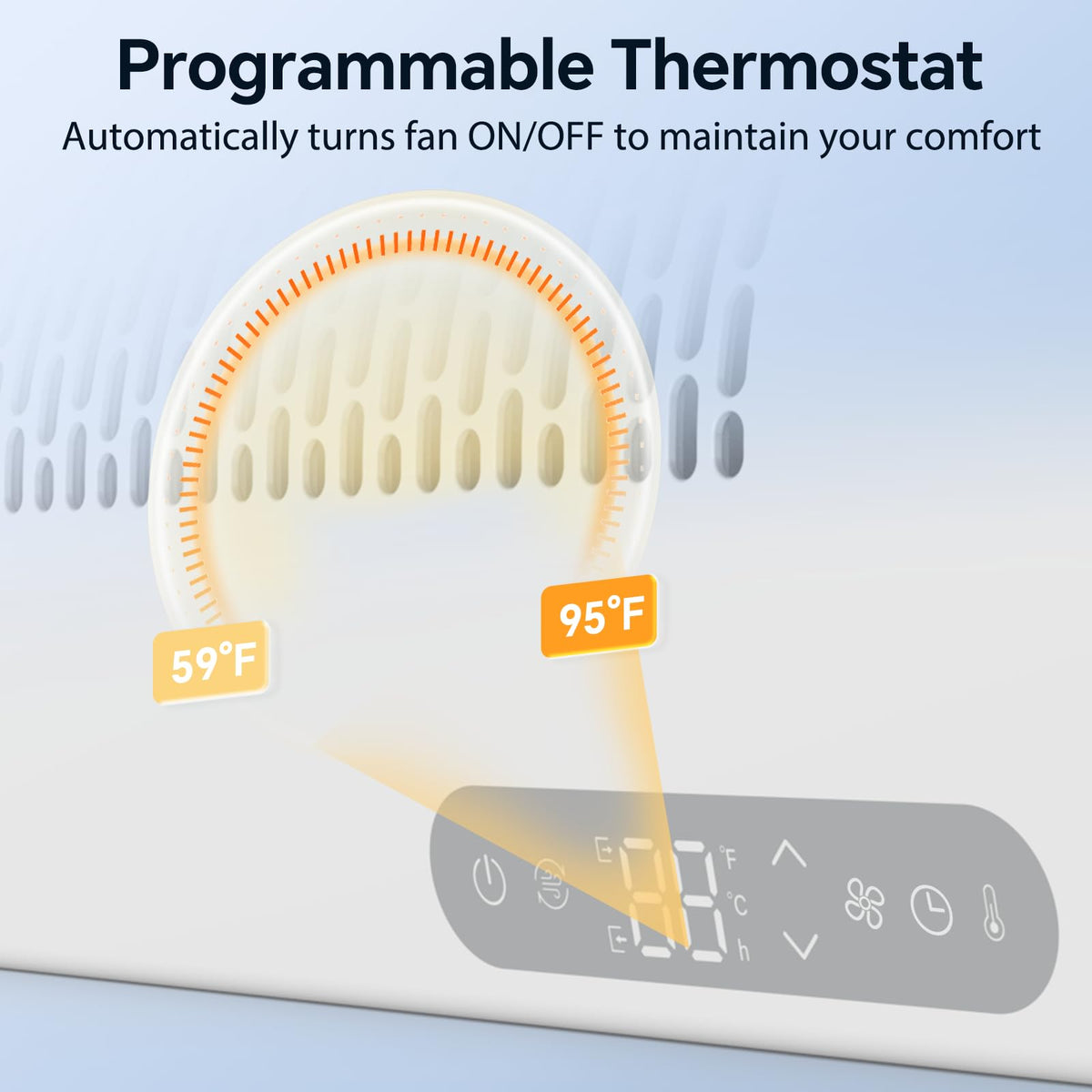 White Reversible Airflow Window Fan with Remote H346777
