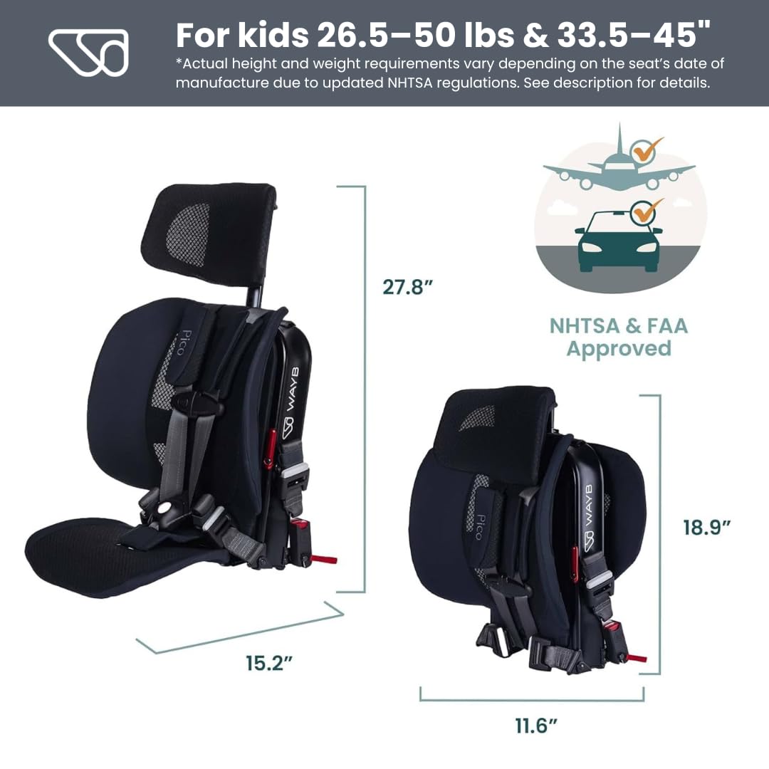 Lightweight Portable Foldable Travel Car Seat N857