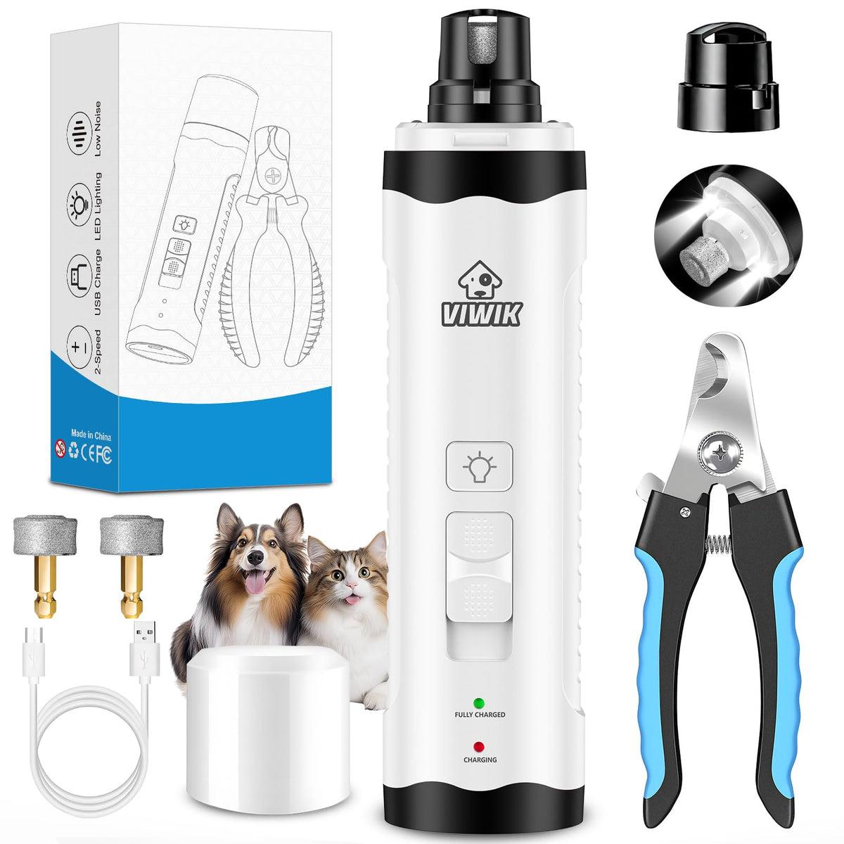 Dog Nail Trimmers with Light X820