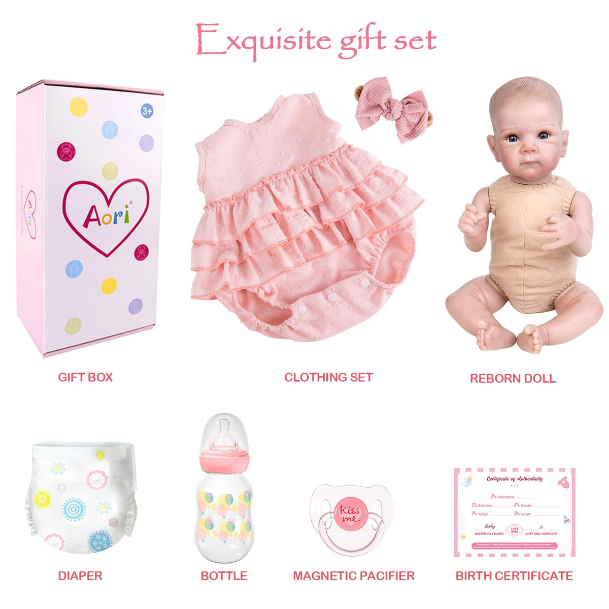 Reborn Baby Dolls with Poseable Limbs K72390