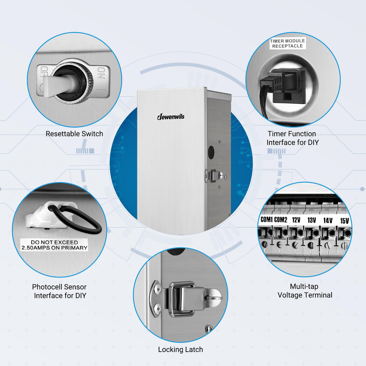 300W Low Voltage Transformer P607