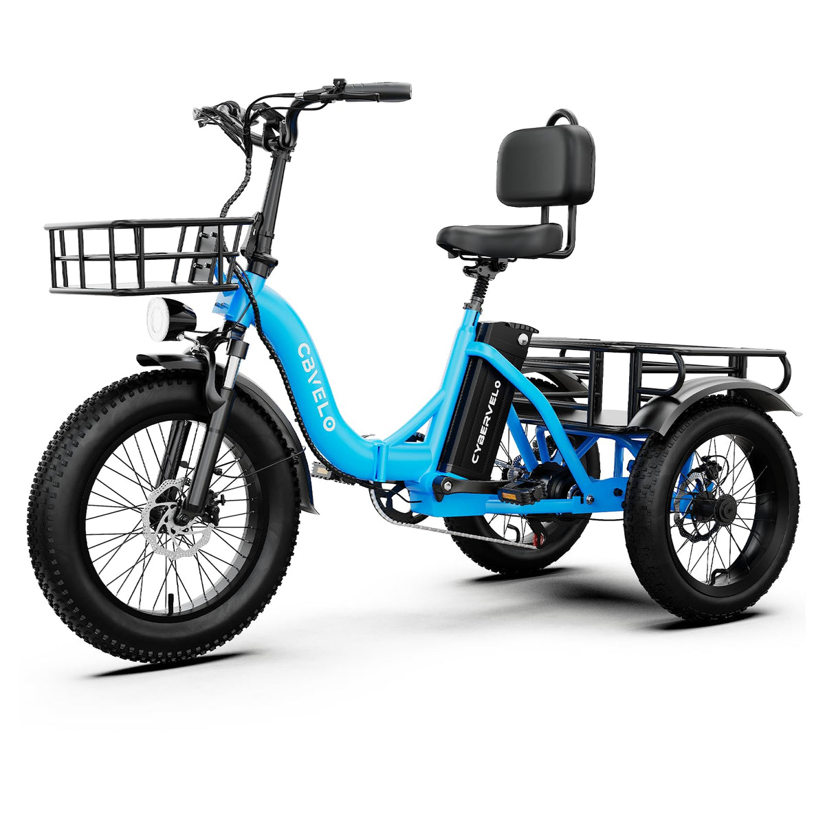 Fat Tire Folding Electric Trike D121119