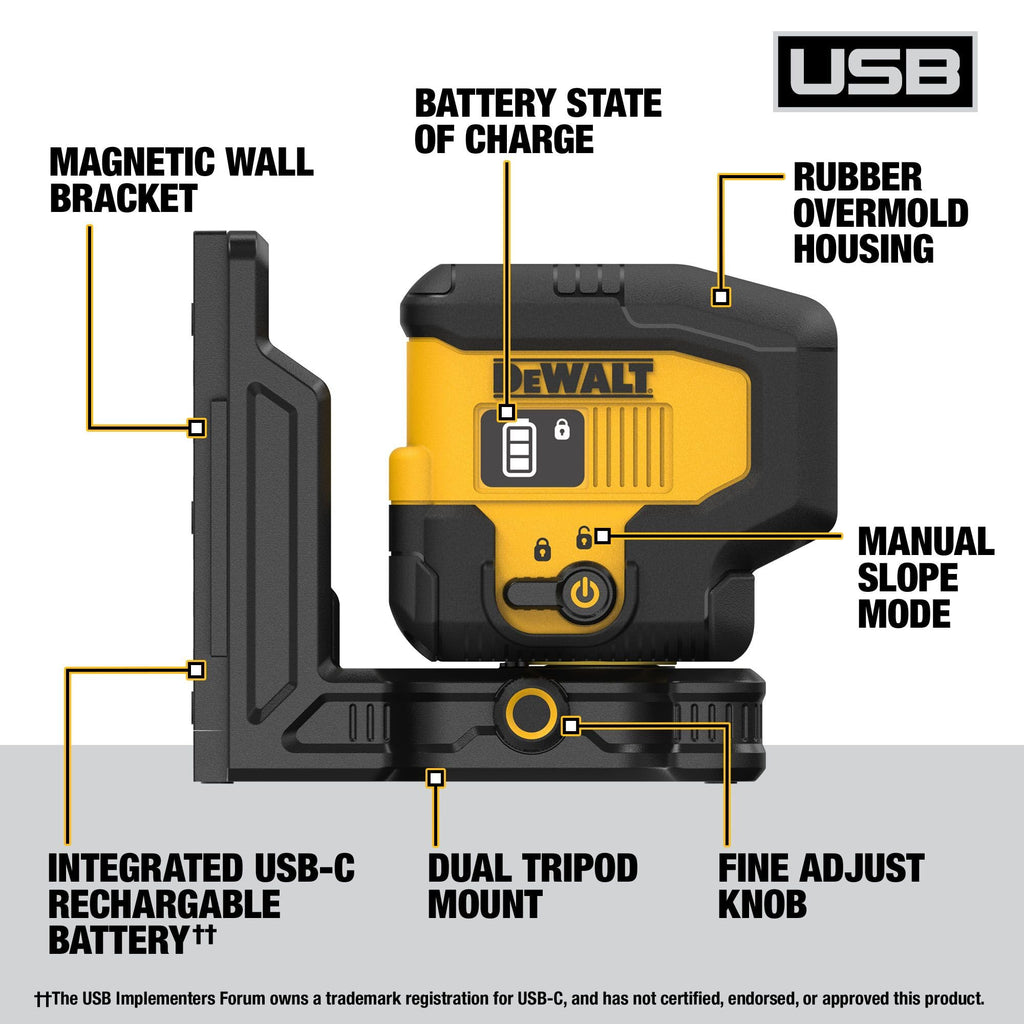 Green 3 Spot Self Leveling Laser Level Kit N315875