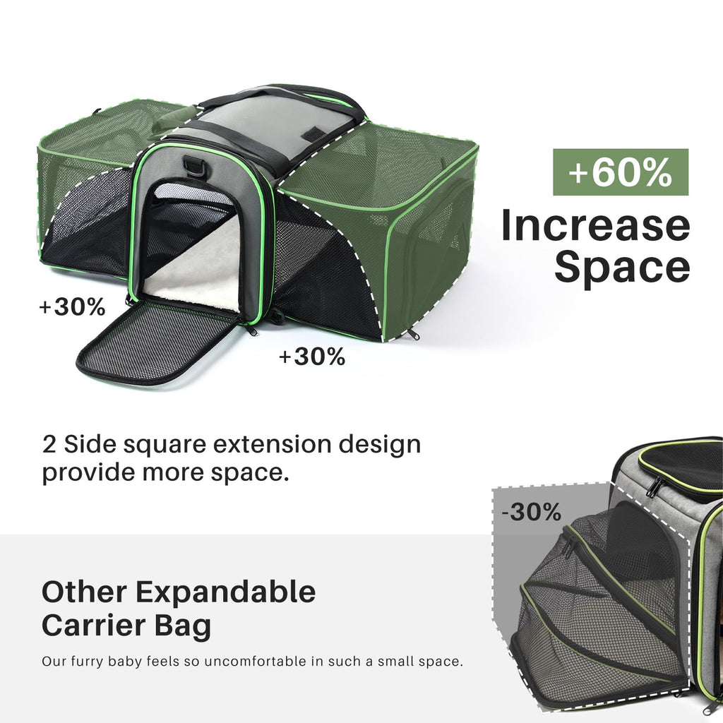 Expandable Cat Carrier T8078