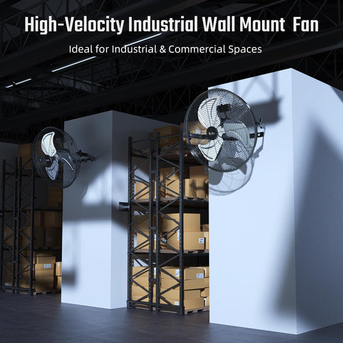 18 Inch 3 Speed Metal Wall Mount Fan M80107