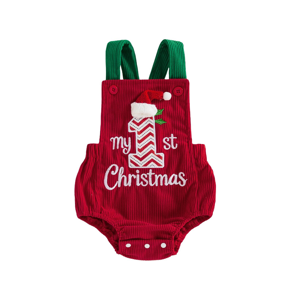 Corduroy Baby Overalls V4328