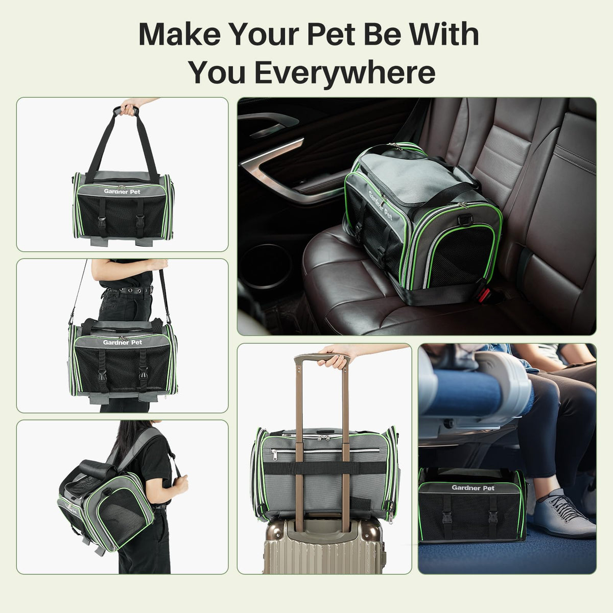 Expandable Cat Carrier T8078